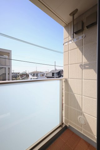 テラスニシキのバルコニー