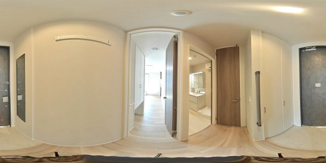 テラスニシキの玄関