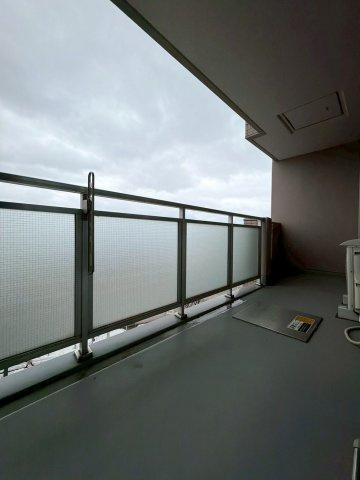 コープ野村あいの里エスパシオ参番館のバルコニー