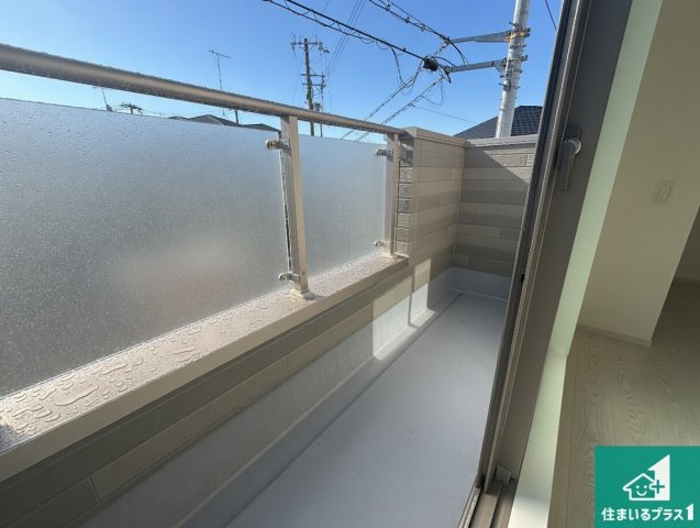 神戸市垂水区山手　第1期　新築一戸建てのバルコニー|日当たりのよいバルコニー！お部屋が開放的に！