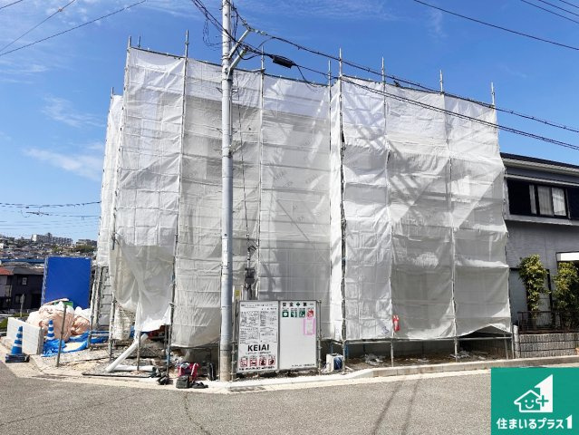 神戸市垂水区山手　第1期　新築一戸建ての外観|現在建築中！落ち着いた街並みで新生活を始めることが出来そう！周辺の物件も併せてご紹介させて頂きます！