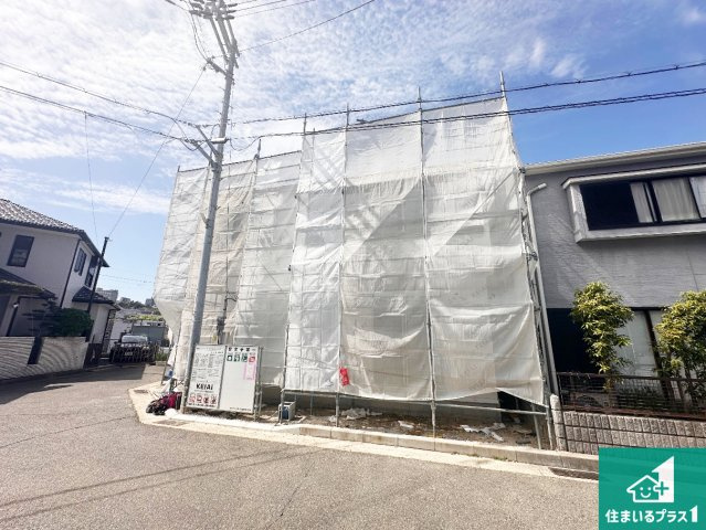 神戸市垂水区山手　第1期　新築一戸建ての外観|現在の進捗状況です！順調に作業進行中、完成が待ち遠しいです！詳細の間取り等、お気軽にお問い合わせください！
