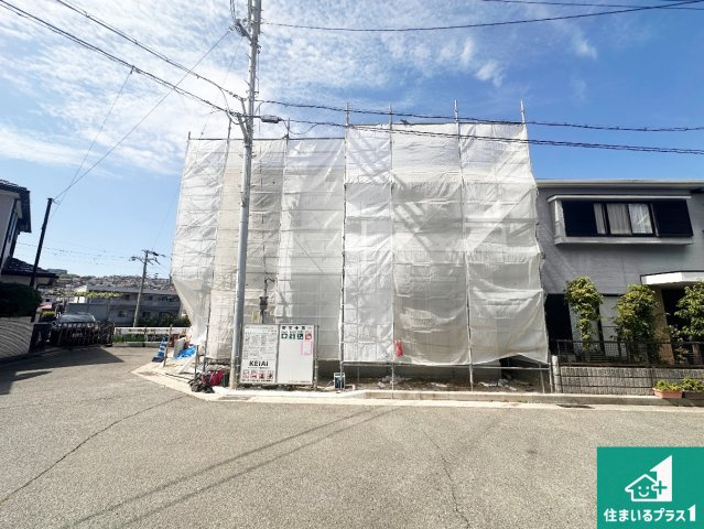 神戸市垂水区山手　第1期　新築一戸建ての外観|現在建築中！落ち着いた街並みで新生活を始めることが出来そう！周辺の物件も併せてご紹介させて頂きます！