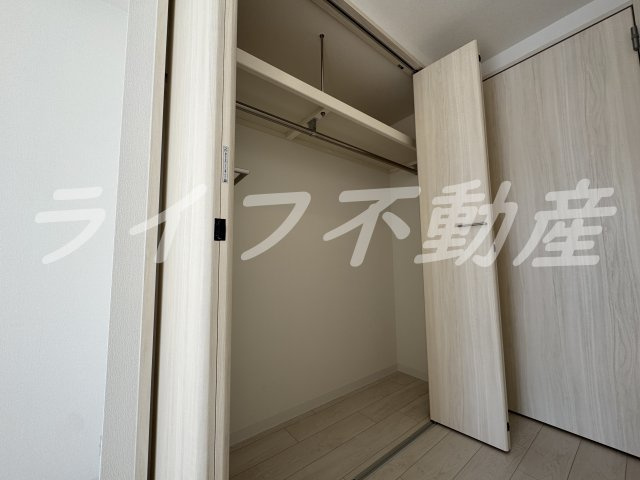 リヴェント玉造の収納|ちょっとした収納スペースも充実しています