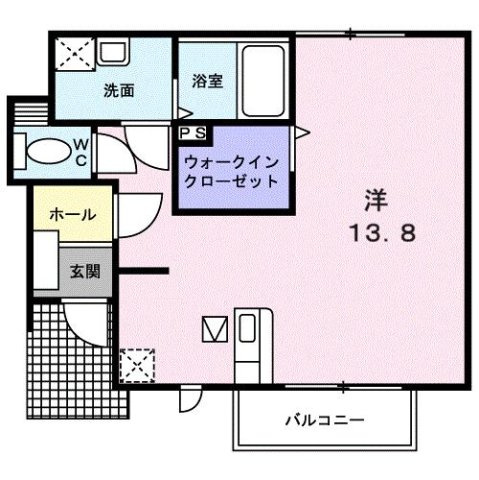 パストラル御幸の間取り
