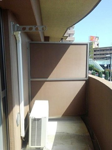 レルベ保田窪のバルコニー|落ち着いた時間を過ごせるバルコニーです