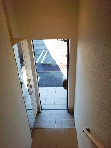 ピュアハイツの玄関|毎日通る玄関はこちらです