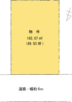 【土地図】 | JR安土駅徒歩10分の土地