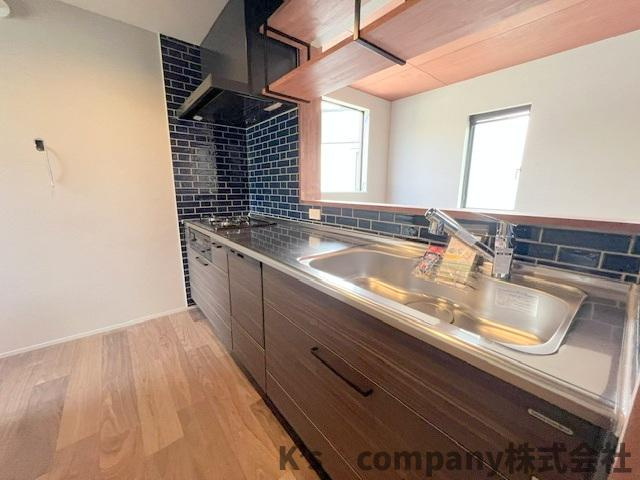 茅ヶ崎市赤羽根　新築戸建のキッチン|キッチンスペース◇◇