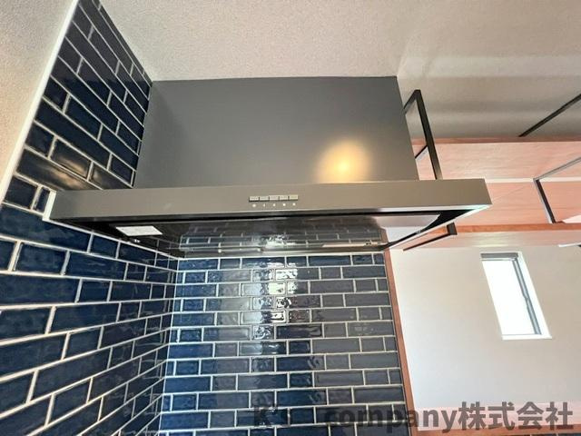 茅ヶ崎市赤羽根　新築戸建のキッチン|レンジフード♪