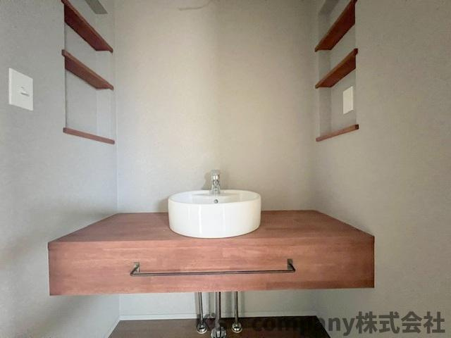 茅ヶ崎市赤羽根　新築戸建の内装|オリジナル造作洗面台◇◇