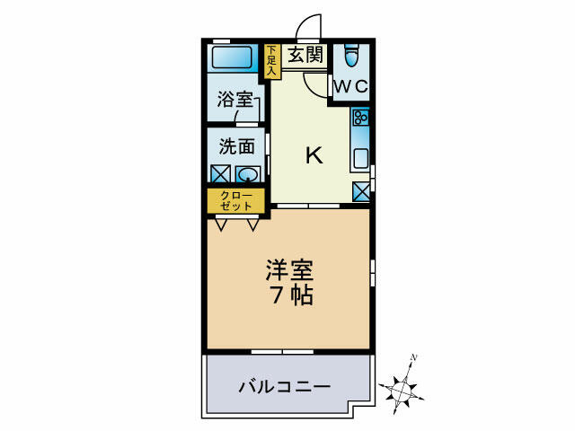 アンシャンテの間取り