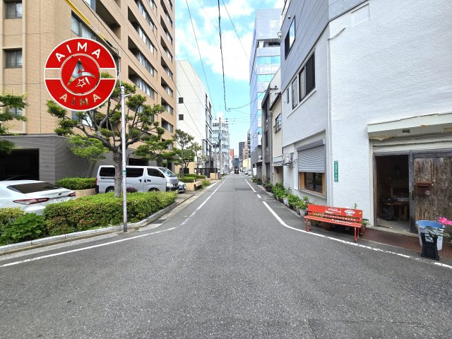 コスモ博多古門戸の駐輪場|屋根付きの駐輪場で、自転車を雨から守れます。