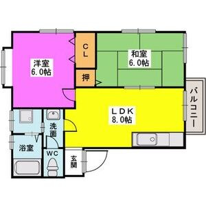 みゆきコーポの間取り
