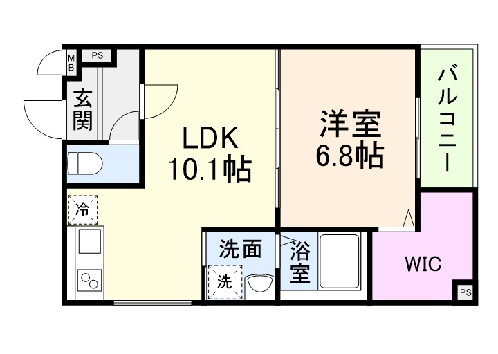 ST スクエア 徳庵の間取り