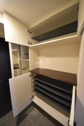 グランアッシュ野江　榎並小学校区の収納|グランアッシュ野江　玄関収納