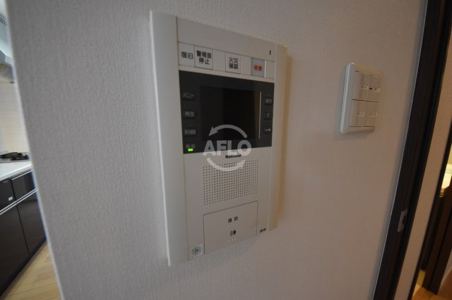 グランアッシュ野江　榎並小学校区のセキュリティ|グランアッシュ野江　モニター付きインターホン