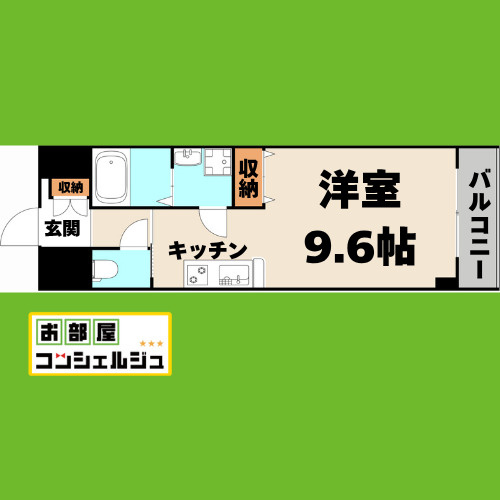 シーム・ドエル筒井の間取り