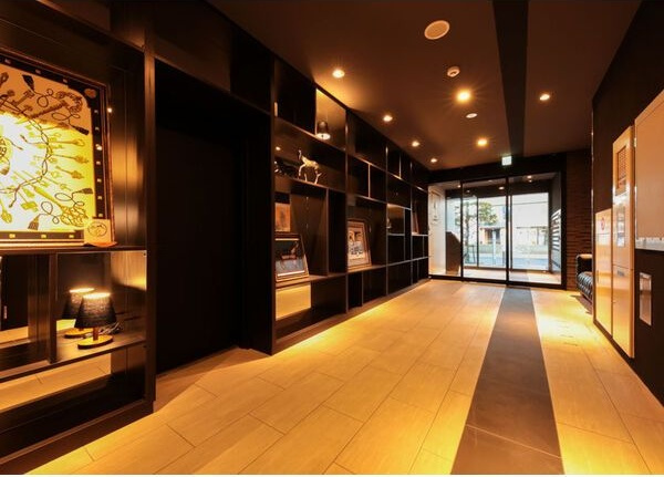 BMG RESIDENCEのエントランス