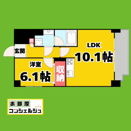 エスペランサ浄心の間取り