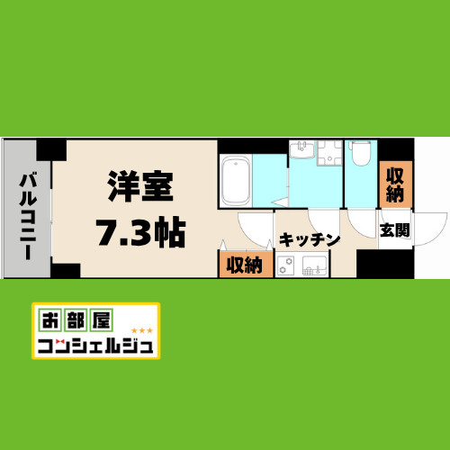 S-RESIDENCE志賀本通Northの間取り