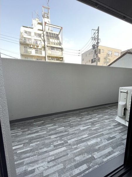 S-RESIDENCE鶴舞駅前のバルコニー