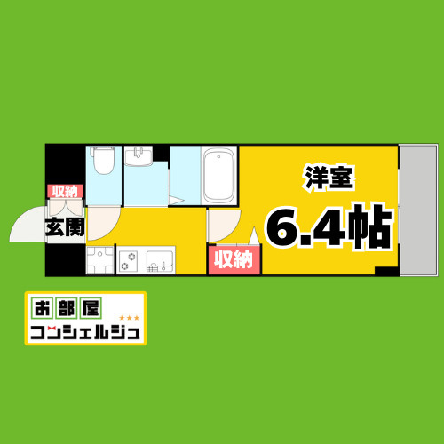 ラグゼナ上前津の間取り