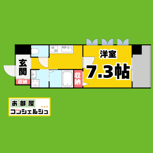 LIBERTA CARINO (リベルタカリーノ)の間取り