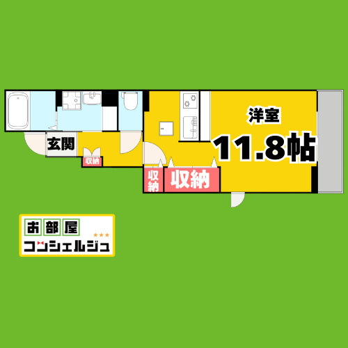ハーモニー　Ｍの間取り
