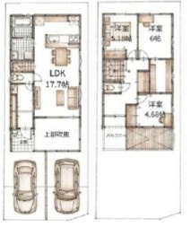 守山市二町町2号棟　新築戸建て