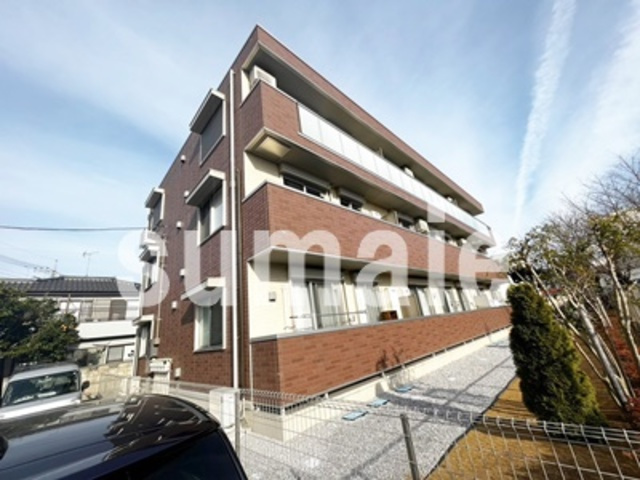 ブラウンヒルズの外観|閑静な住宅地です。