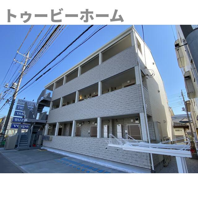 ルミエール新狭山の外観|落ち着いた雰囲気の外観です