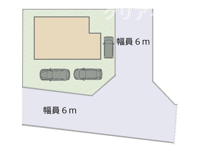 【区画図】 | 高崎市八幡町　平屋再生住宅