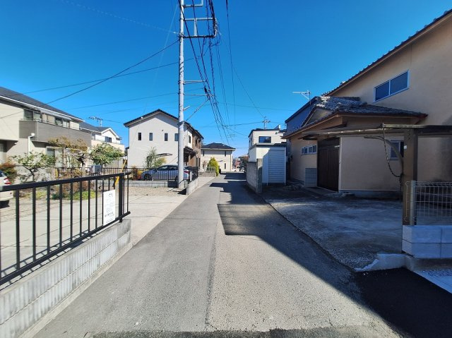 ハートフルタウン 高崎市石原町 新築 1号棟の前面道路含む現地写真|現地撮影 