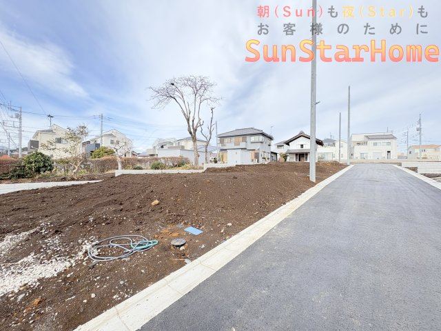 【サンスターホーム】青梅市師岡町2丁目　建築条件無し売地1号区の外観