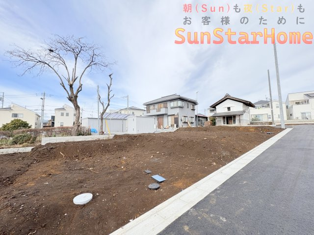 【サンスターホーム】青梅市師岡町2丁目　建築条件無し売地1号区の外観
