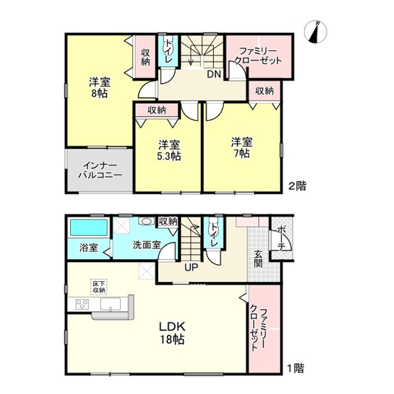 【間取り】 | 姫路市青山7期/全4棟