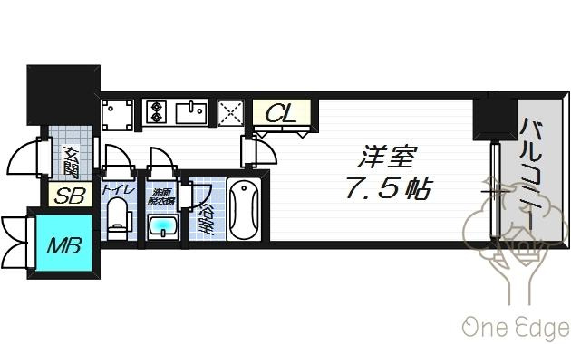 Mid Cout Umekitaの間取り