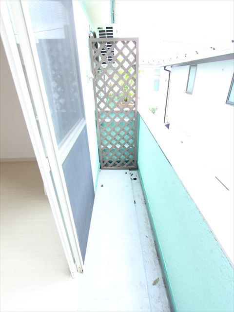 ヴィラージュＦのバルコニー