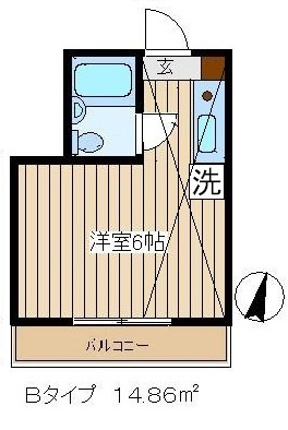 ヴィラージュＦの間取り