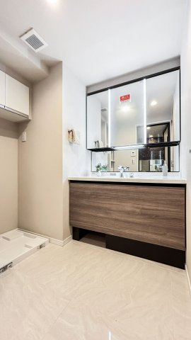 Brilliaタワー東京（ブリリアタワー）の独立洗面台|独立洗面台あり、毎朝おしゃれに忙しい女性の方におすすめです