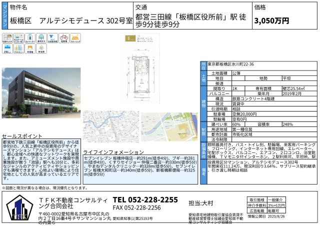 板橋区　アルテシモデュースのその他