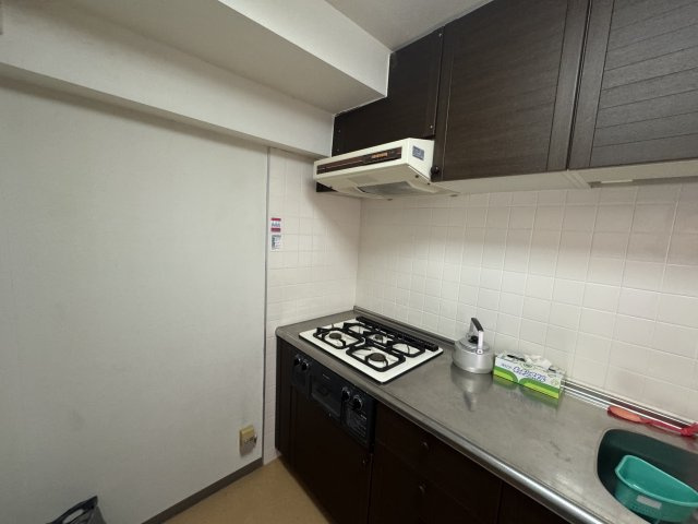 －三丁目不動産-ダイアパレス小川のキッチン|コンパクトなキッチンで掃除もラクラク