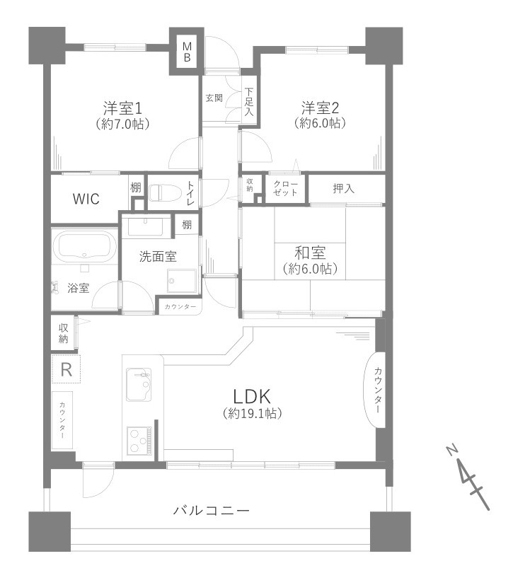 ライオンズ聖蹟桜ヶ丘パシーナの画像