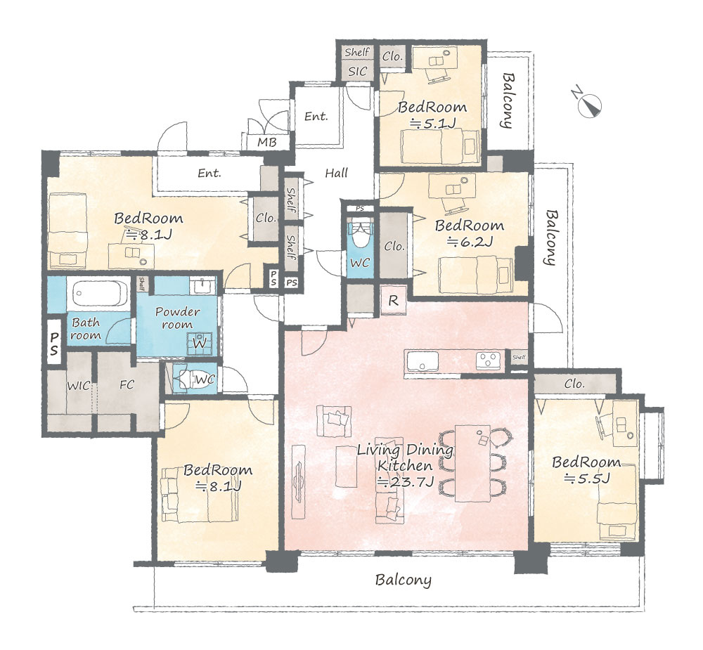 ライオンズマンション拝島の画像