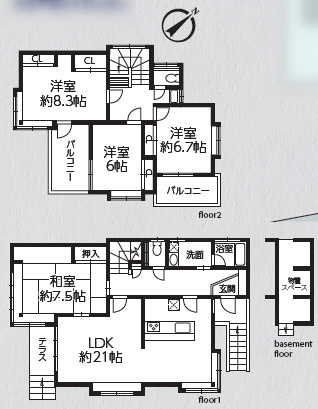 越谷市大沢4丁目 中古戸建