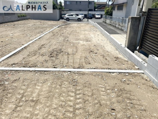 【外観】 | 明石市上ノ丸一丁目　建築条件無し土地 | ☆建築条件なし☆　お好きなハウスメーカーで建築できます♪
前面道路南向きの為、陽当たり良好♪