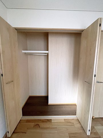 【エコnaホーム】　郡山市小原田1丁目　小原田小・小原田中の収納|全居室収納完備で室内スッキリ！