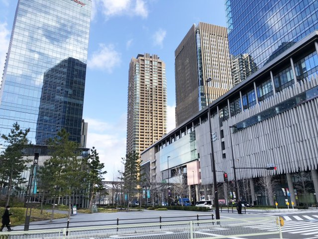 グランフロント大阪オーナーズタワーの外観|話題のGRAND GREEN OSAKAまで約200mです。
ショッピング施設等が多数のうめきたエリアを存分にお楽しみいただけます。