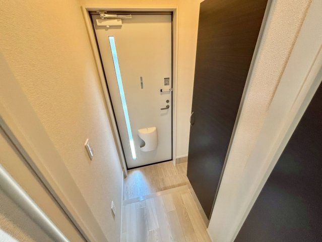 イストワール　ブルーの玄関